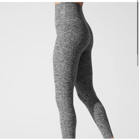 Beyond yoga gray high rise leggings size xsmall new gym workout - Picture 2 of 8